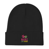 Make Life Good Logo Knit Beanie