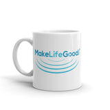 Ripples Graphic Ceramic Coffee Mug by Make Life Good