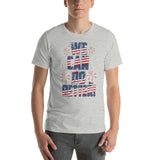 Make Life Good! 100% Cotton T-Shirt with We Can Do Better! U.S. Flag Color Custom Graphic for Men & Women, Unisex Tee