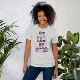 Make Life Good! 100% Cotton T-Shirt with We Can Do Better! U.S. Flag Color Custom Graphic for Men & Women, Unisex Tee