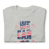 Make Life Good! 100% Cotton T-Shirt with We Can Do Better! U.S. Flag Color Custom Graphic for Men & Women, Unisex Tee