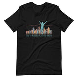 Make Life Good! 100% Cotton T-Shirt with I Run to Make Life Good! for Others Custom Graphic for Men & Women, Unisex Tee