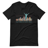 Make Life Good! 100% Cotton T-Shirt with I Run to Make Life Good! for Others Custom Graphic for Men & Women, Unisex Tee