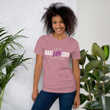 Make Life Good! 100% Cotton T-Shirt with "Make Life Good" & "Live Life United" Custom Graphic for Men & Women, Unisex Tee