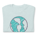 Make Life Good! 100% Cotton T-Shirt with Imagine Make Life Good! Earth Custom Graphic for Men & Women, Unisex Tee