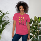 Make Life Good! 100% Cotton T-Shirt with Imagine Make Life Good! Light Bulb Custom Graphic for Men & Women, Unisex Tee