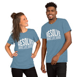 Make Life Good! 100% Cotton T-Shirt with Resolve Make Life Good! Custom Graphic for Men & Women, Unisex Tee