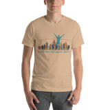 Make Life Good! 100% Cotton T-Shirt with I Run to Make Life Good! for Others Custom Graphic for Men & Women, Unisex Tee