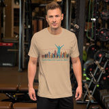 Make Life Good! 100% Cotton T-Shirt with I Run to Make Life Good! for Others Custom Graphic for Men & Women, Unisex Tee