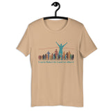 Make Life Good! 100% Cotton T-Shirt with I Run to Make Life Good! for Others Custom Graphic for Men & Women, Unisex Tee