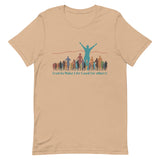 Make Life Good! 100% Cotton T-Shirt with I Run to Make Life Good! for Others Custom Graphic for Men & Women, Unisex Tee