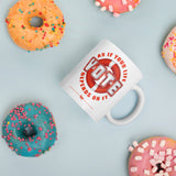 Make Life Good! Ceramic Coffee Mug with Vote As If Your Life Depends On It Custom Graphic - Java & Tea Cup
