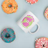 Make Life Good! Ceramic Coffee Mug with Pay It Forward Custom Graphic - Java & Tea Cup