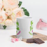 Make Life Good! Ceramic Coffee Mug with Family & Friends Make Life Good Custom Graphic - Java & Tea Cup