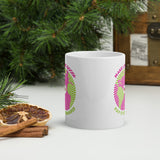 Make Life Good! Ceramic Coffee Mug with Pay It Forward Custom Graphic - Java & Tea Cup