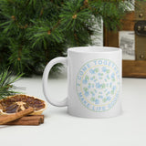 Make Life Good! Ceramic Coffee Mug with Come Together Custom Graphic - Java & Tea Cup