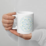 Make Life Good! Ceramic Coffee Mug with Come Together Custom Graphic - Java & Tea Cup