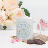 Make Life Good! Ceramic Coffee Mug with Come Together Custom Graphic - Java & Tea Cup