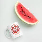 Make Life Good! Ceramic Coffee Mug with Vote As If Your Life Depends On It Custom Graphic - Java & Tea Cup