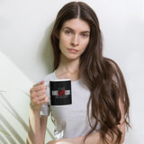Make Life Good! Ceramic Coffee Mug with Live Life Boldly Custom Graphic - Java & Tea Cup