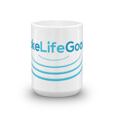 Ripples Graphic Ceramic Coffee Mug by Make Life Good