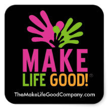 Make Life Good Logo Static Window Sticker