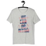 Make Life Good! 100% Cotton T-Shirt with We Can Do Better! U.S. Flag Color Custom Graphic for Men & Women, Unisex Tee
