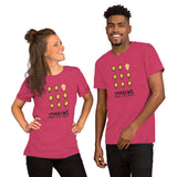 Make Life Good! 100% Cotton T-Shirt with Imagine Make Life Good! Light Bulb Custom Graphic for Men & Women, Unisex Tee