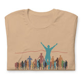 Make Life Good! 100% Cotton T-Shirt with I Run to Make Life Good! for Others Custom Graphic for Men & Women, Unisex Tee